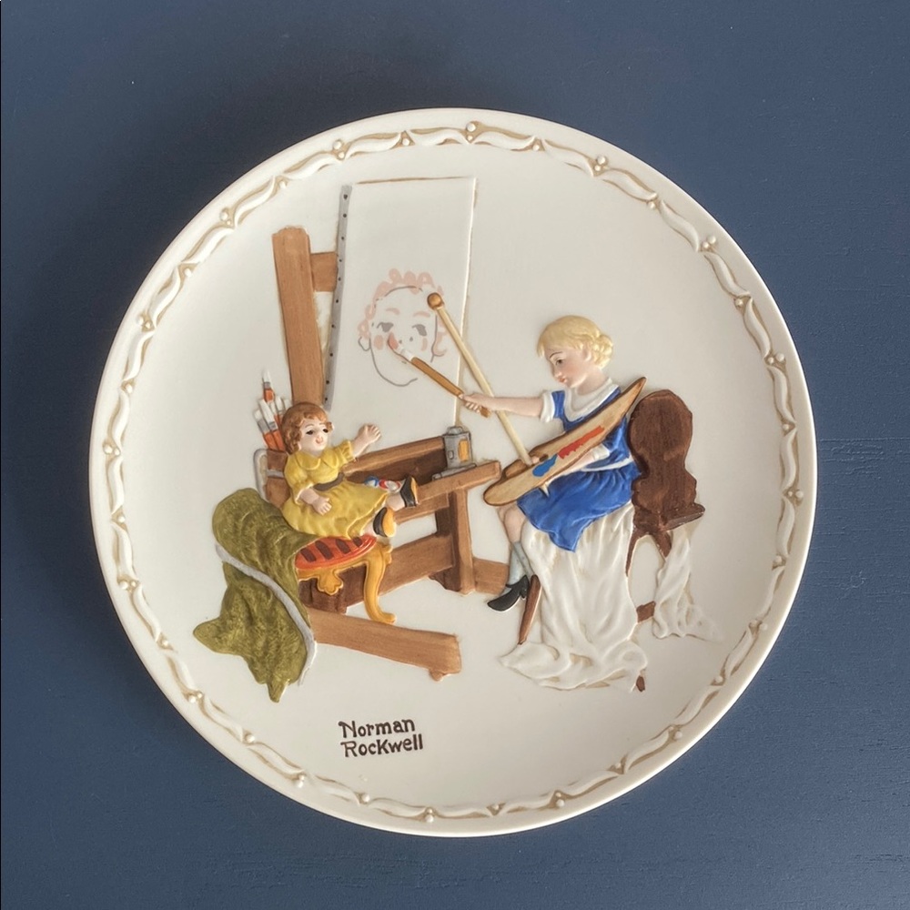 Norman Rockwell Decorative Plate